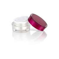 Opened Acryldose Ella 15ml for the presentation of creams, o