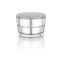 Silberne Acryldose Ella 30 ml mit gl&aum gallery