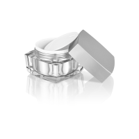 Innenansicht der Acryldose Cube 50 ml für hochwertige K