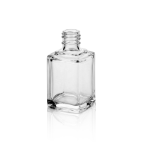 Klare Nagellackflasche Square 10 ml Plai gallery