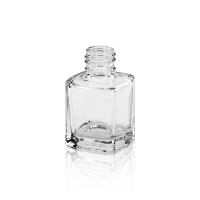 Klare eckige Nagellackflasche Square 7 m gallery